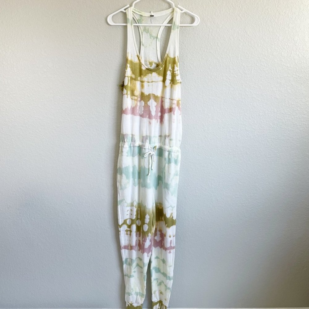 SOLD YFB Young Fabulous Broke Eberhart Tie Dye Jumpsuit - Picture 2 of 7